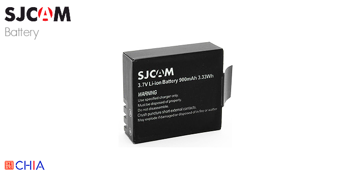 SJCAM Battery แบตเตอรี่ Action Camera แอคชั่นคาเมร่า